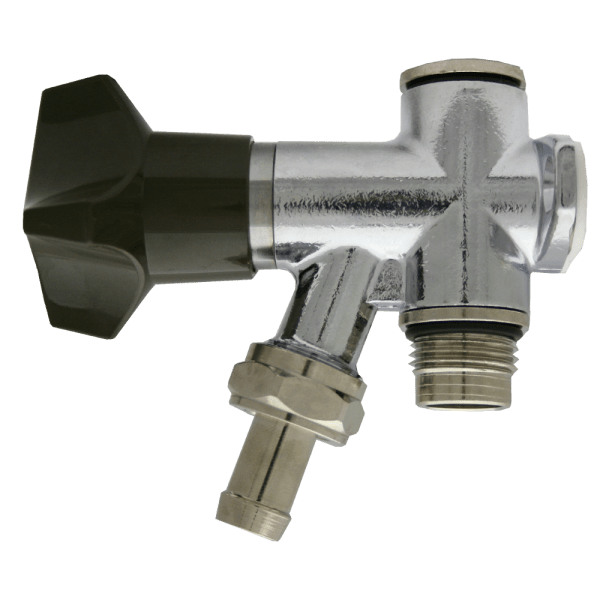 Zoom bild av Tappkran med väggfäste förkromad R15, Trio Perfekta