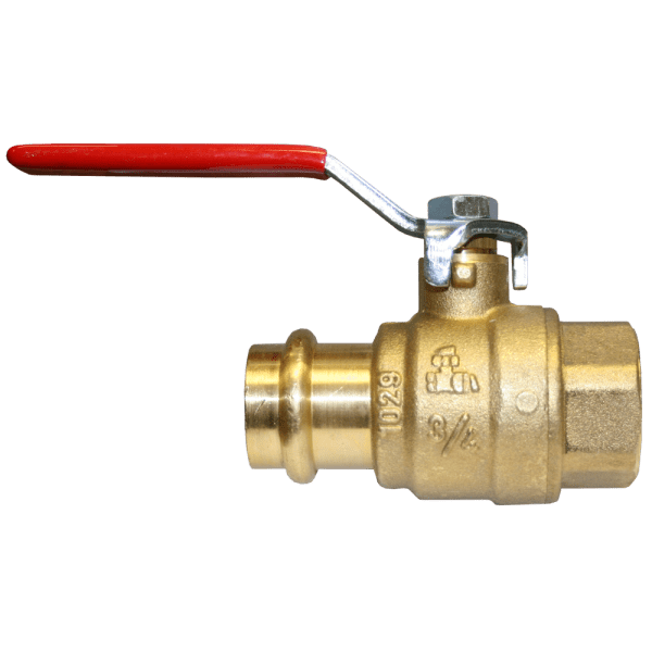 Zoom bild av Kulventil CIM 1220 CRNLFE med långt handtag V-press x invändig 15 mm x R15, Cimberio