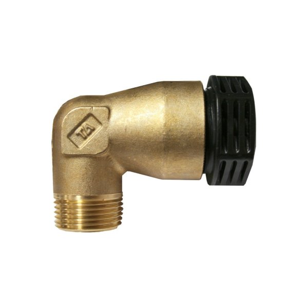 Zoom bild av Vinkel 90° 406 mässing utvändig R25 x 25 mm, PRK