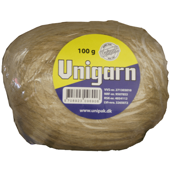 Zoom bild av Linboll i nystan Unigarn (100 g), Unipak