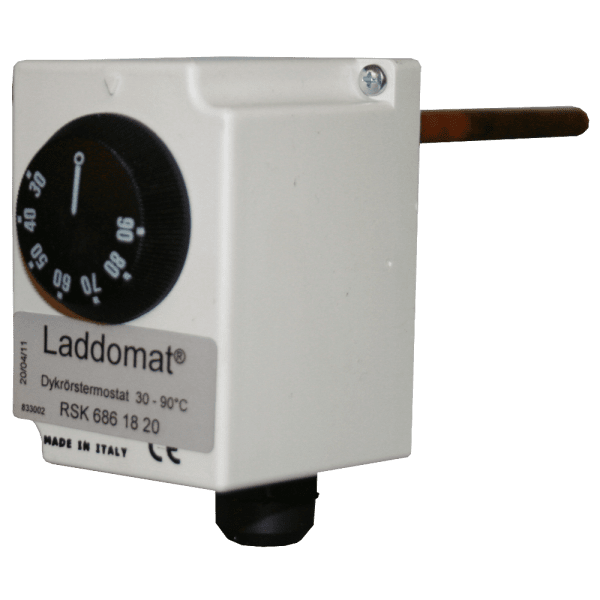 Zoom bild av Laddomat dykrörstermostat 30 - 90 °C, Termoventiler