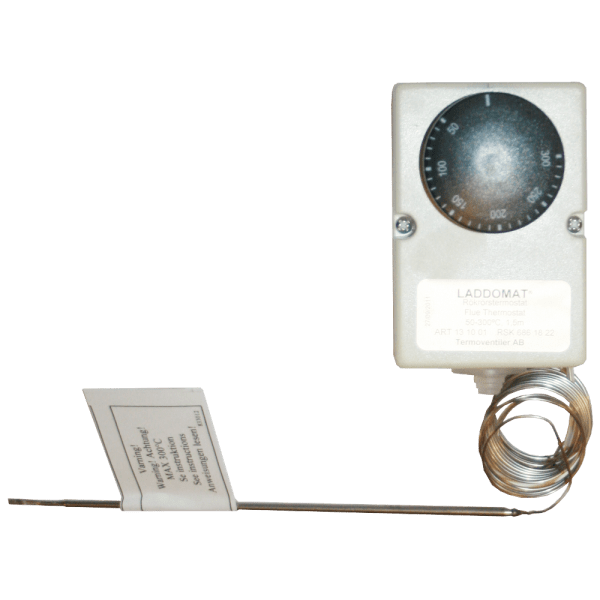 Zoom bild av Laddomat rökrörstermostat 50-300 °C, Termoventiler