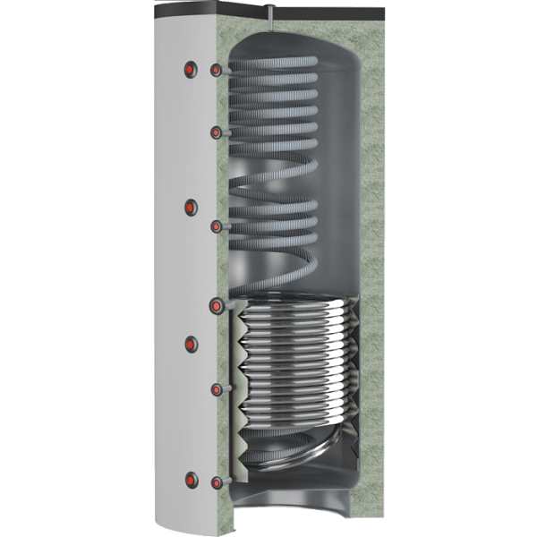 Zoom bild av Laddotank Eco Combi 2 (500 l), Termoventiler