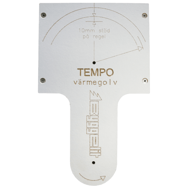 Zoom bild av Fräsmall c/c 200 mm, Wermgo