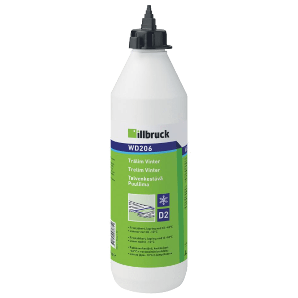 Zoom bild av Trälim vinter WD206 (750 ml), Illbruck