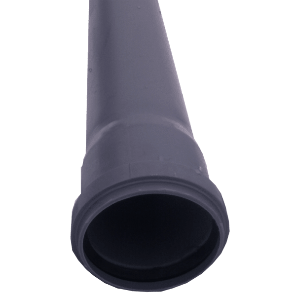 Zoom bild av Rör med 1 muff PP/HT 50 mm x 2000 mm, Nordic Pipelife