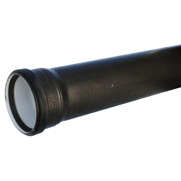 Zoom bild av Avloppsrør PP, sort, 3000 mm, 110 x 3,8