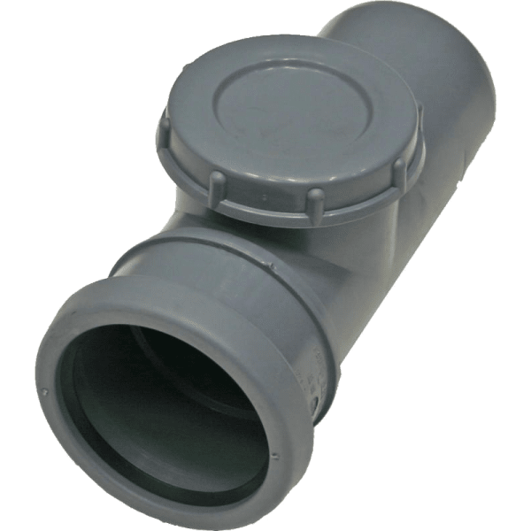 Zoom bild av Rensrör med 1 muff PP/HT 75 mm, Nordic Pipelife