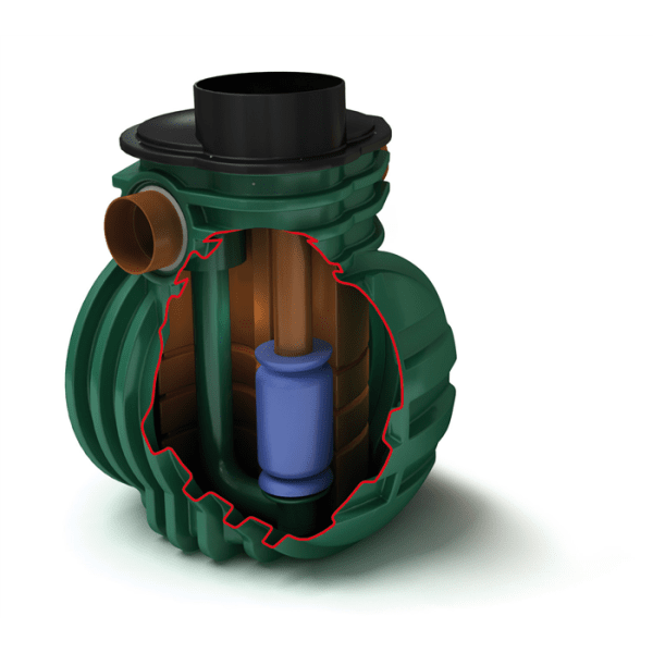 Zoom bild av Oljeavskiljare, Baga NSFP006, 6l/s
