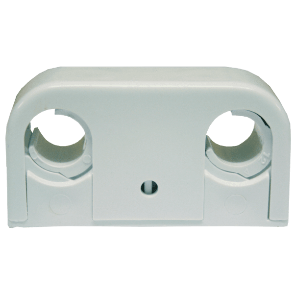 Zoom bild av Rörklamma dubbel krom c/c 40 18-22 mm, Purus