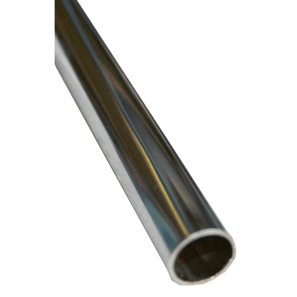Zoom bild av Kopparrör halvhårda förkromade 10 mm x 0,8 mm (2000 mm), Trio Perfekta