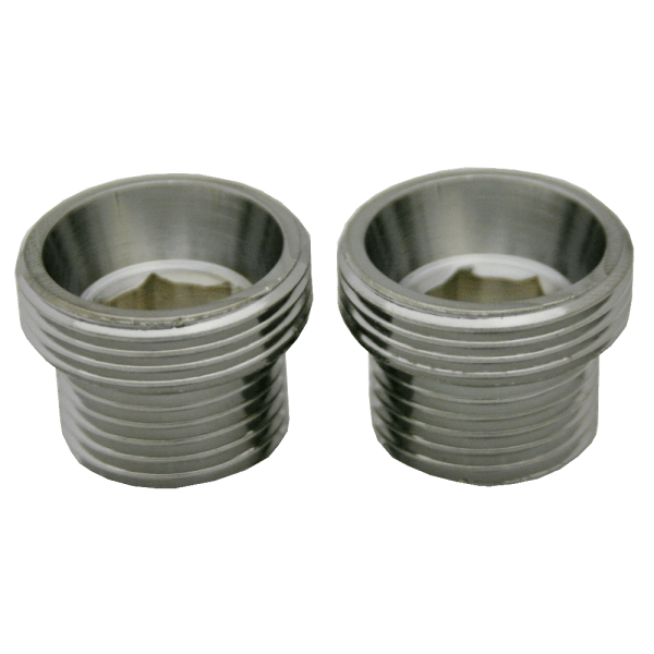 Zoom bild av Övergångsnippel förkromad M26x1,5 x G15, Trio Perfekta