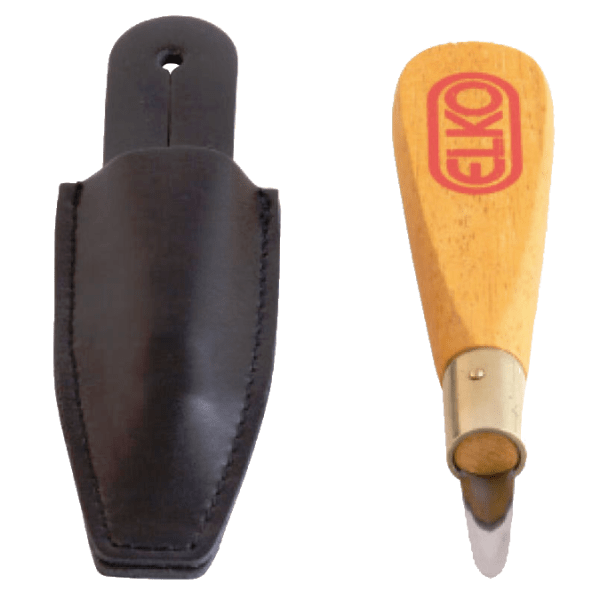 Zoom bild av Doskniv med läderslida, ELKO