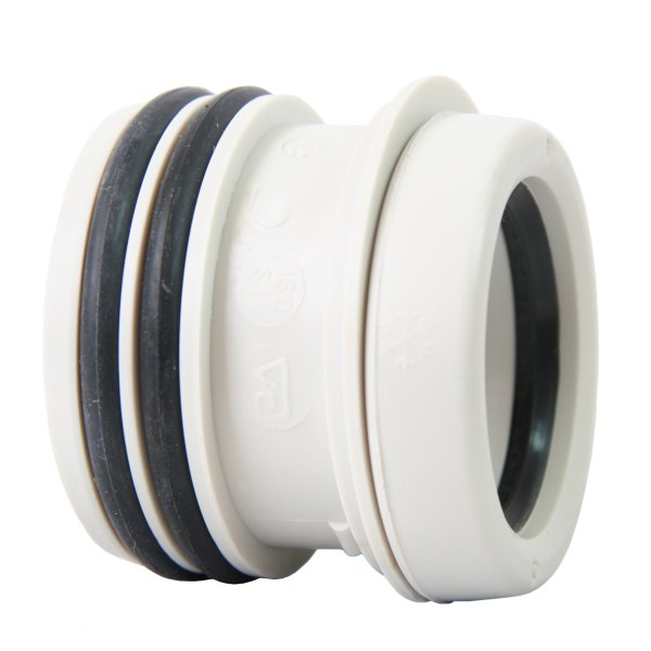 Zoom bild av Universalovergang hvit, Pipelife, 75 mm x 50 mm