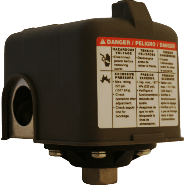 Zoom bild av Tryckströmbrytare 0-4,5 bar (1x230V), Square D