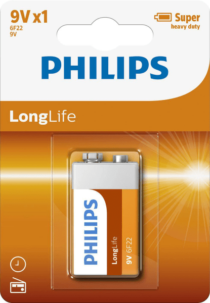 Zoom bild av Batteri 9V, Philips