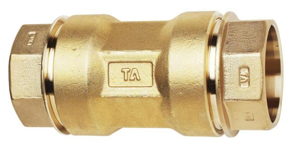 Zoom bild av Rak koppling 401 mässing 63 mm, PRK