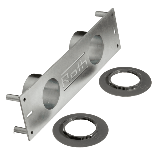 Zoom bild av Väggfixtur för Quickbox i murvägg c/c 150 mm, Roth