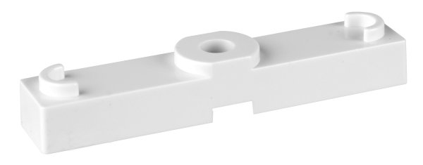 Zoom bild av Distanskloss Falu 14230 vit 10 mm x 80 mm, Faluplast