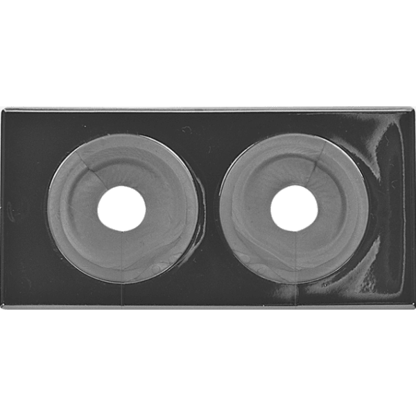 Zoom bild av Vulkbricka Falu 51485 dubbel krom c/c 40 mm 12-22 mm, Faluplast