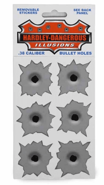 Zoom bild av 38 caliber gunhole
