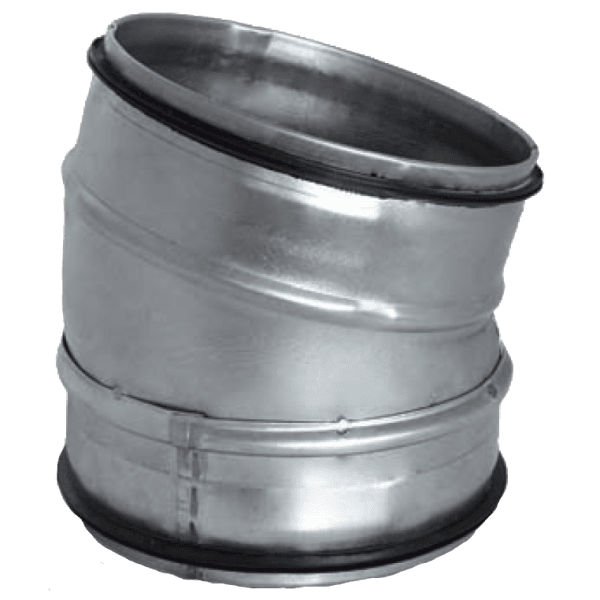 Zoom bild av Böj 15° ventilation 200 mm, Flexit