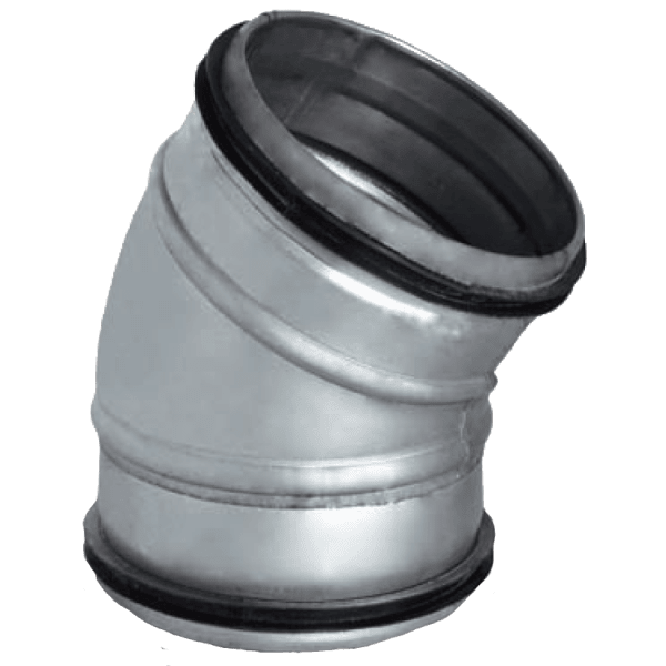 Zoom bild av Böj 30° ventilation 200 mm, Flexit