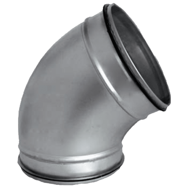 Zoom bild av Böj 45° ventilation 200 mm, Flexit