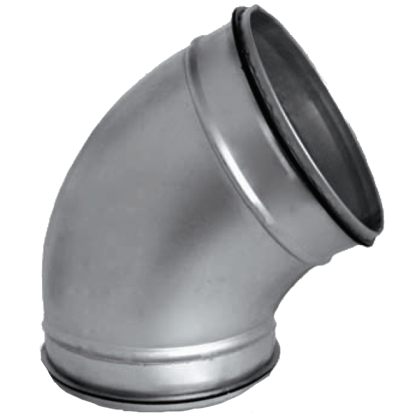 Zoom bild av Böj 60° ventilation 200 mm, Flexit