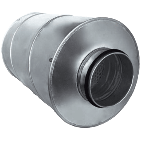 Zoom bild av Ljuddämpare ventilation 50 mm x 160 mm x 500 mm, Flexit