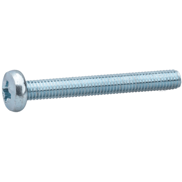 Zoom bild av Fast Maskinskruv med mutter 10-pack M6 x 40 mm