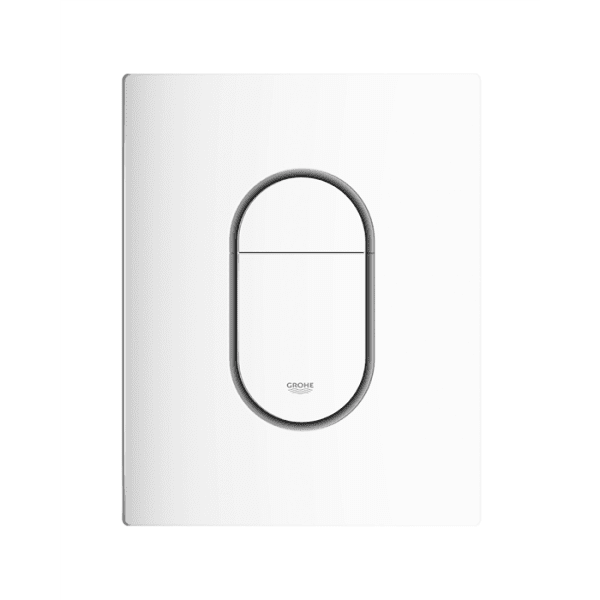 Zoom bild av Tryckplatta Arena Cosmopolitan alpinvit plast, GROHE