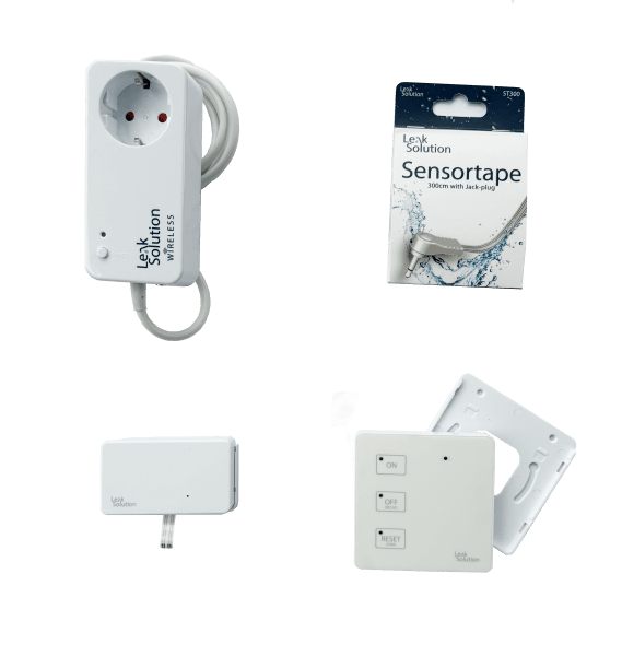 Zoom bild av Lekkasjesikring sett uten ventil trådløs, Leak Solution