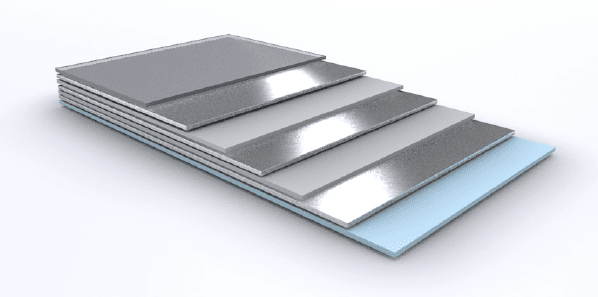 Zoom bild av Aluclad 0,6 m x 50 m (30 m²), ALUJET